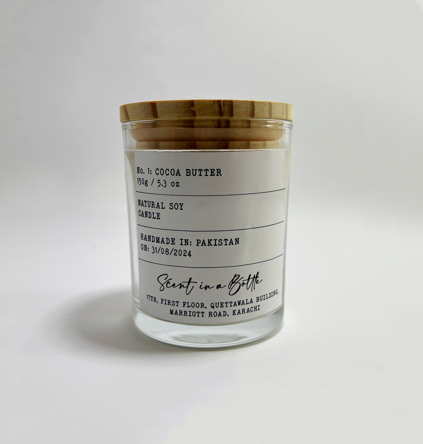 Cocoa Butter - 150g Scented Candle