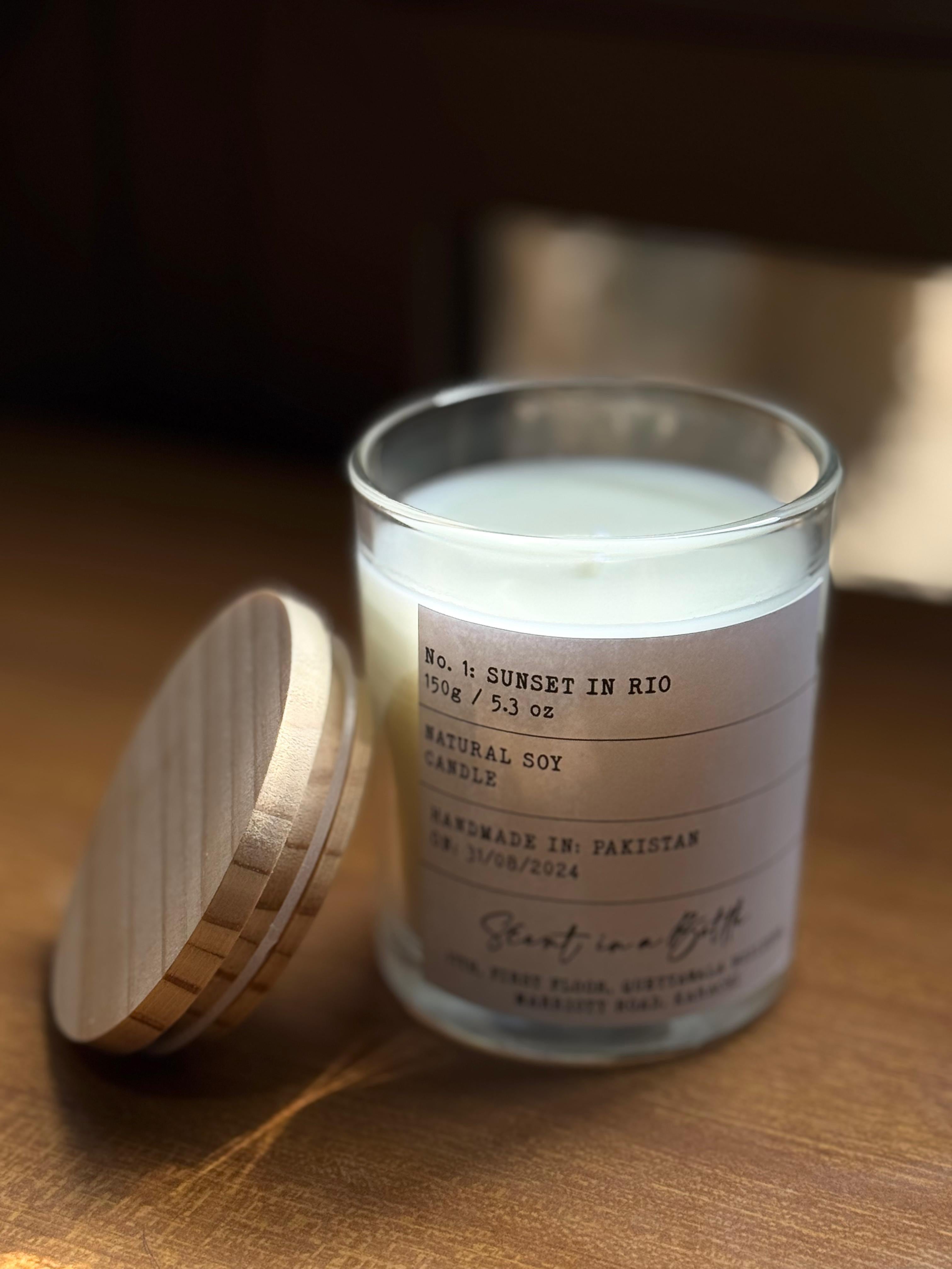 Sunset in Rio - 150g Scented Candle